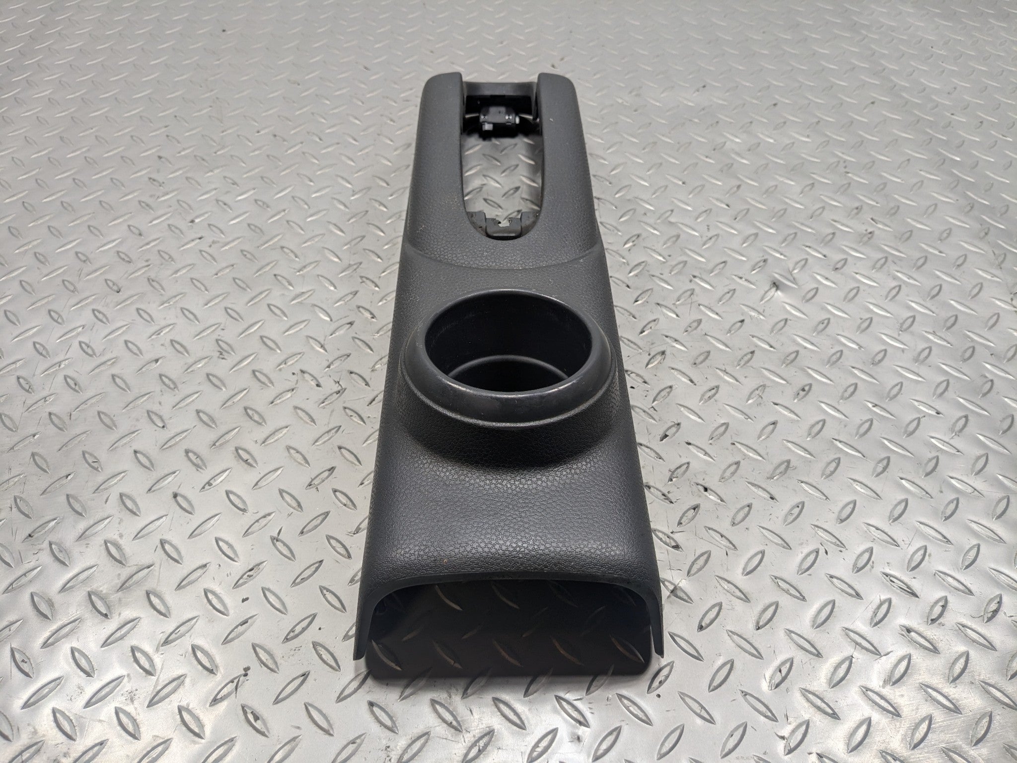 02 - 04 OEM MINI COOPER CENTER CONSOLE ARMREST LID STORAGE TOP CUP HOLDER BLACK
