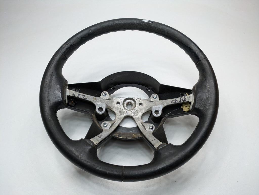 05 - 07 OEM JEEP GRAND CHEROKEE LEFT DRIVER SIDE STEERING WHEEL LEATHER BLACK