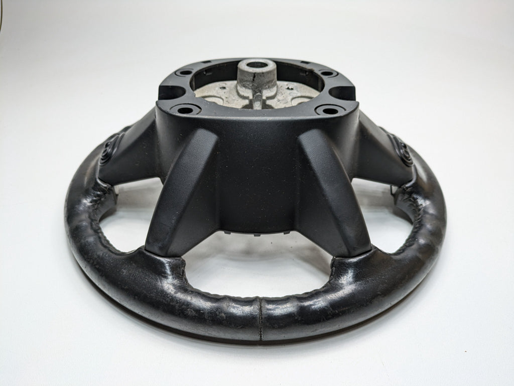 05 - 07 OEM JEEP GRAND CHEROKEE LEFT DRIVER SIDE STEERING WHEEL LEATHER BLACK