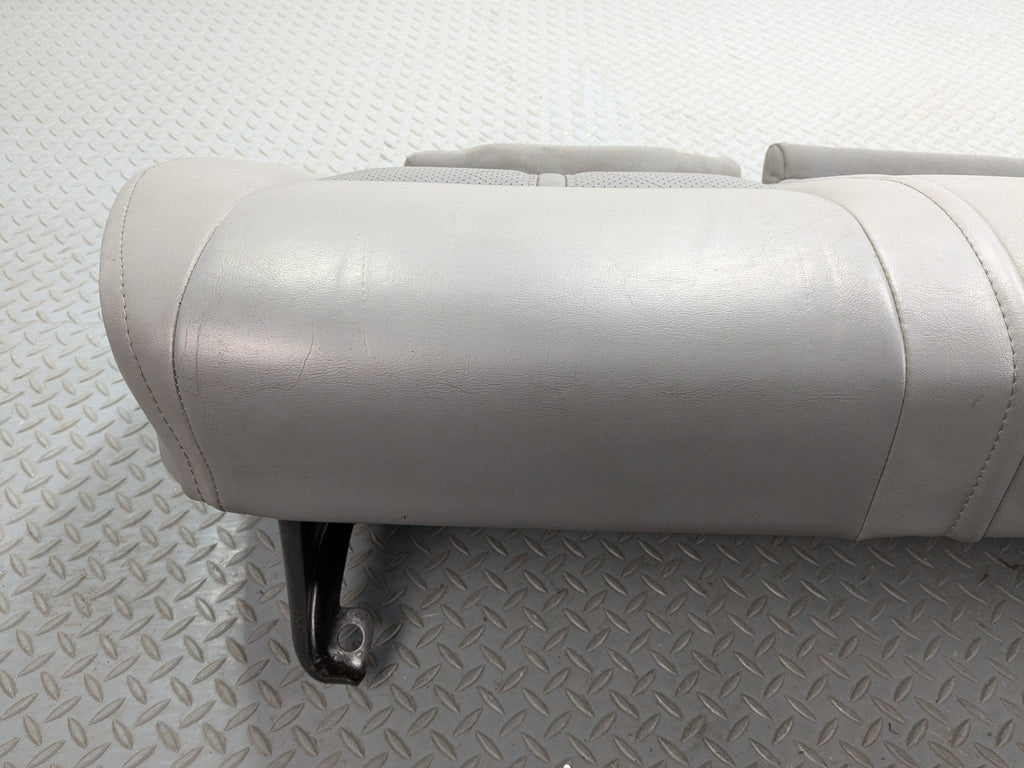 05 - 07 OEM JEEP GRAND CHEROKEE REAR LOWER SEAT CUSHION LEATHER BATTLESHIP GRAY