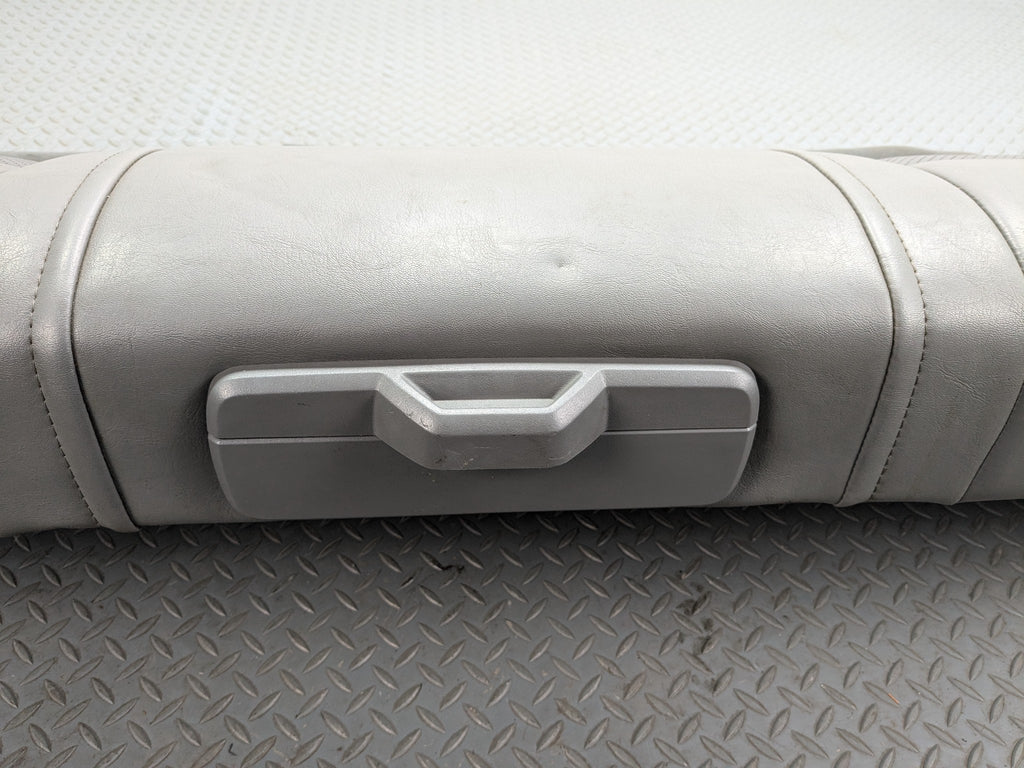 05 - 07 OEM JEEP GRAND CHEROKEE REAR LOWER SEAT CUSHION LEATHER BATTLESHIP GRAY