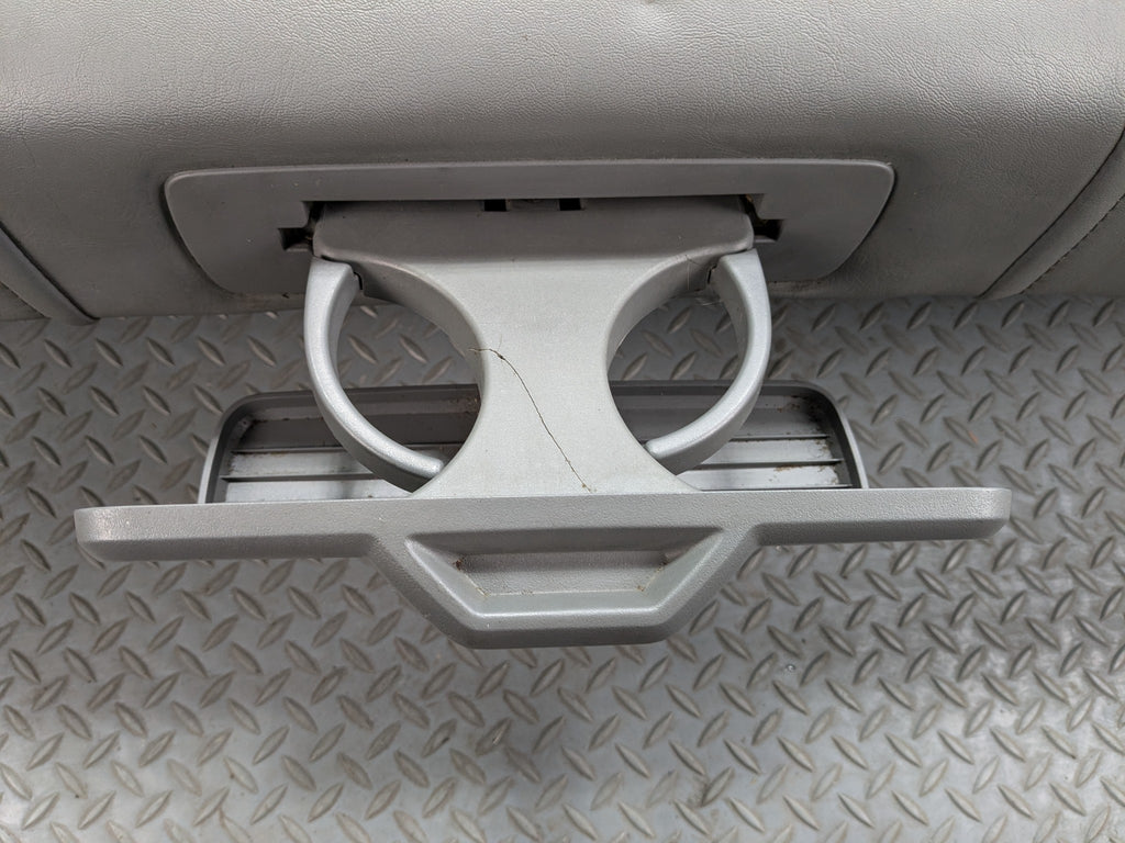 05 - 07 OEM JEEP GRAND CHEROKEE REAR LOWER SEAT CUSHION LEATHER BATTLESHIP GRAY