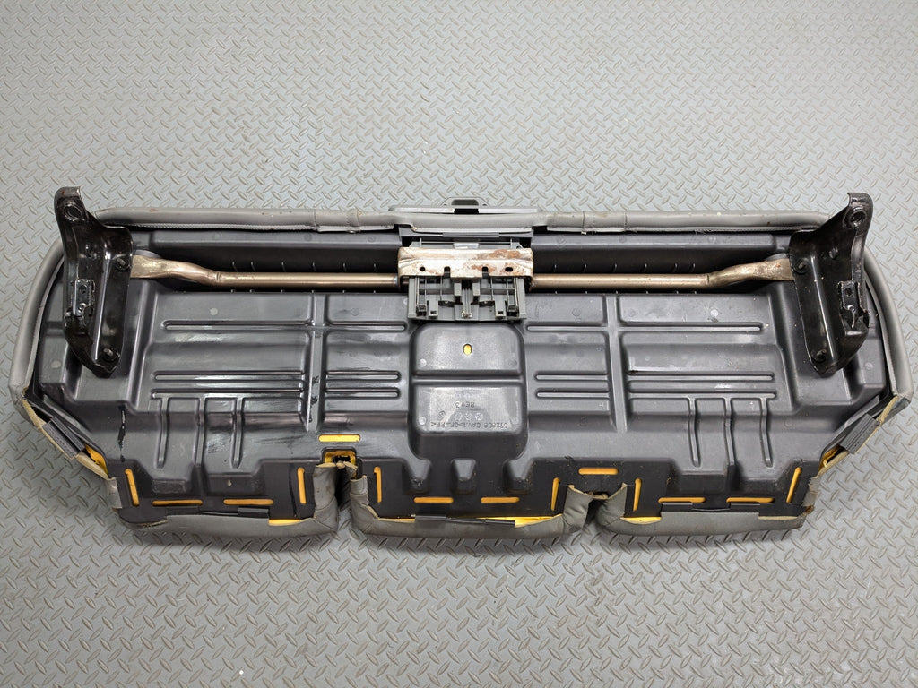 05 - 07 OEM JEEP GRAND CHEROKEE REAR LOWER SEAT CUSHION LEATHER BATTLESHIP GRAY