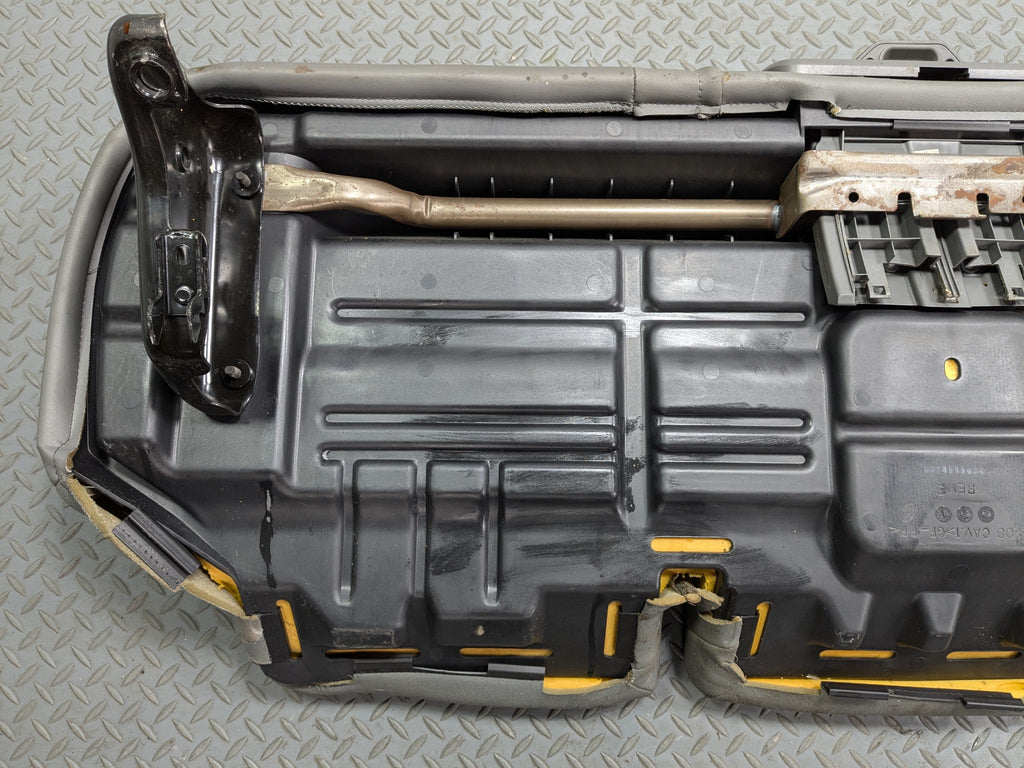 05 - 07 OEM JEEP GRAND CHEROKEE REAR LOWER SEAT CUSHION LEATHER BATTLESHIP GRAY