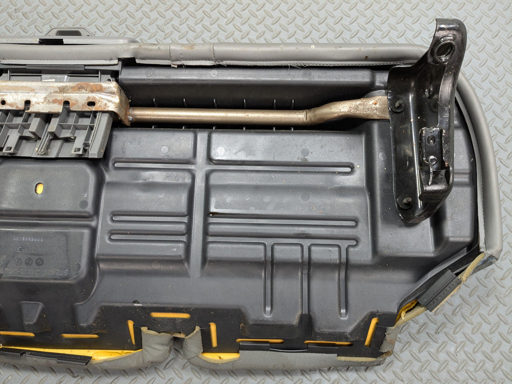 05 - 07 OEM JEEP GRAND CHEROKEE REAR LOWER SEAT CUSHION LEATHER BATTLESHIP GRAY