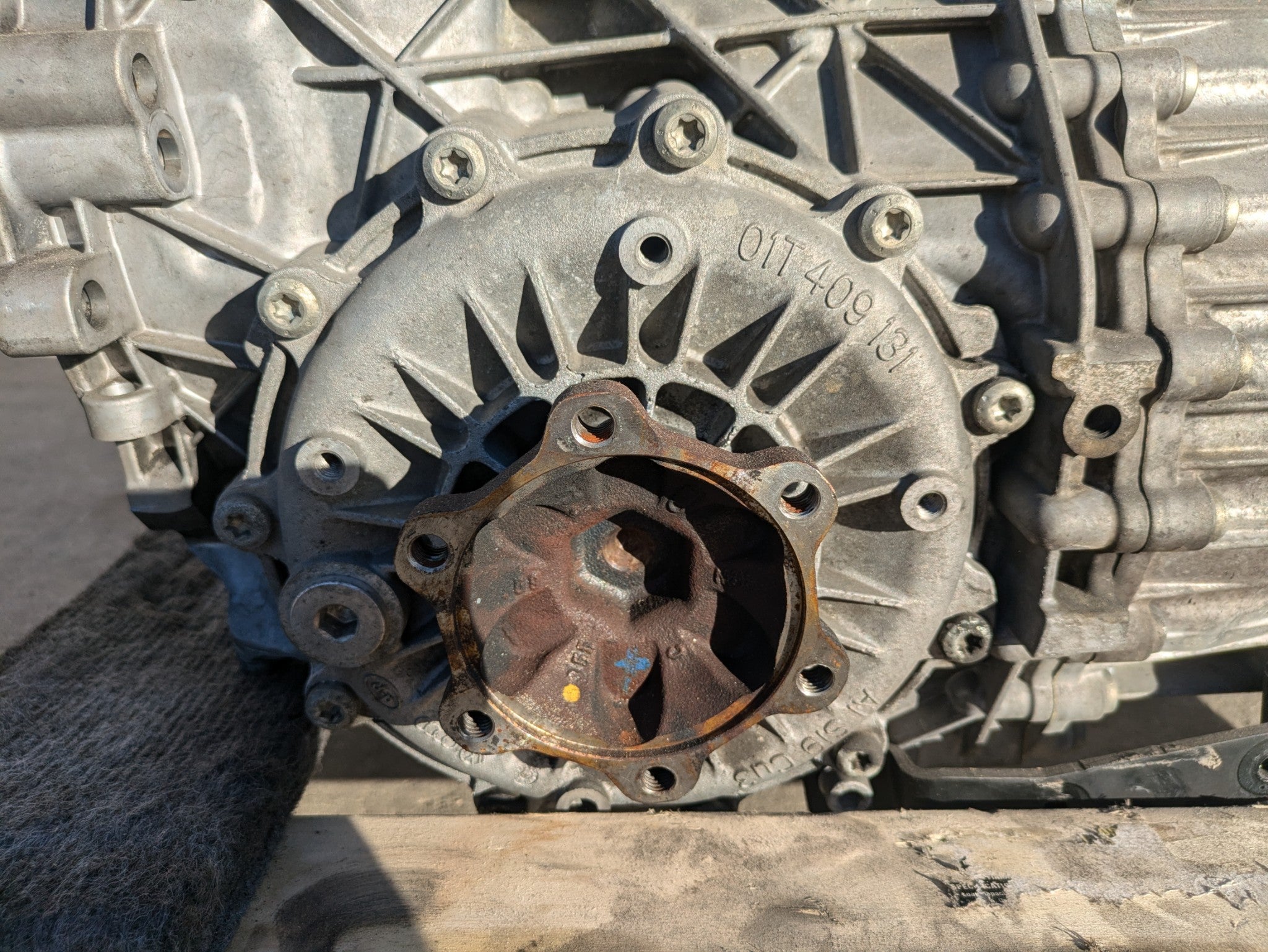 2004 - 2009 OEM AUDI A4 6 SPEED AUTOMATIC TRANSMISSION ASSEMBLY