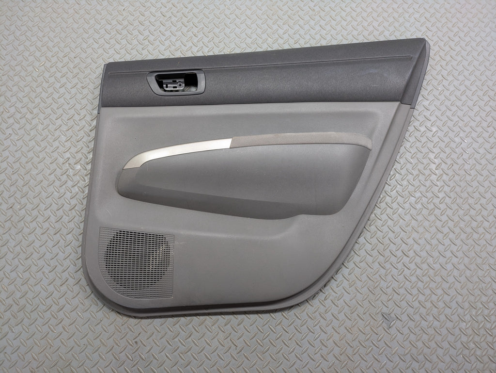 06 - 09 OEM TOYOTA PRIUS REAR RIGHT PASSENGER SIDE DOOR TRIM PANEL SMOKEY GREY
