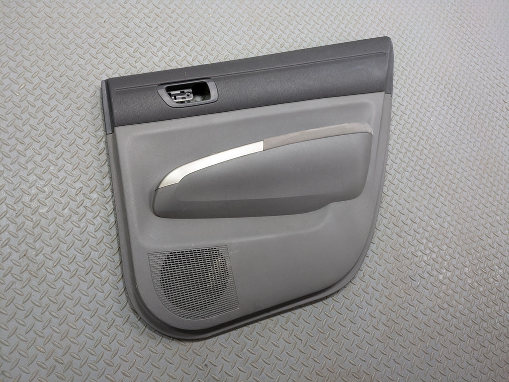 06 - 09 OEM TOYOTA PRIUS REAR RIGHT PASSENGER SIDE DOOR TRIM PANEL SMOKEY GREY