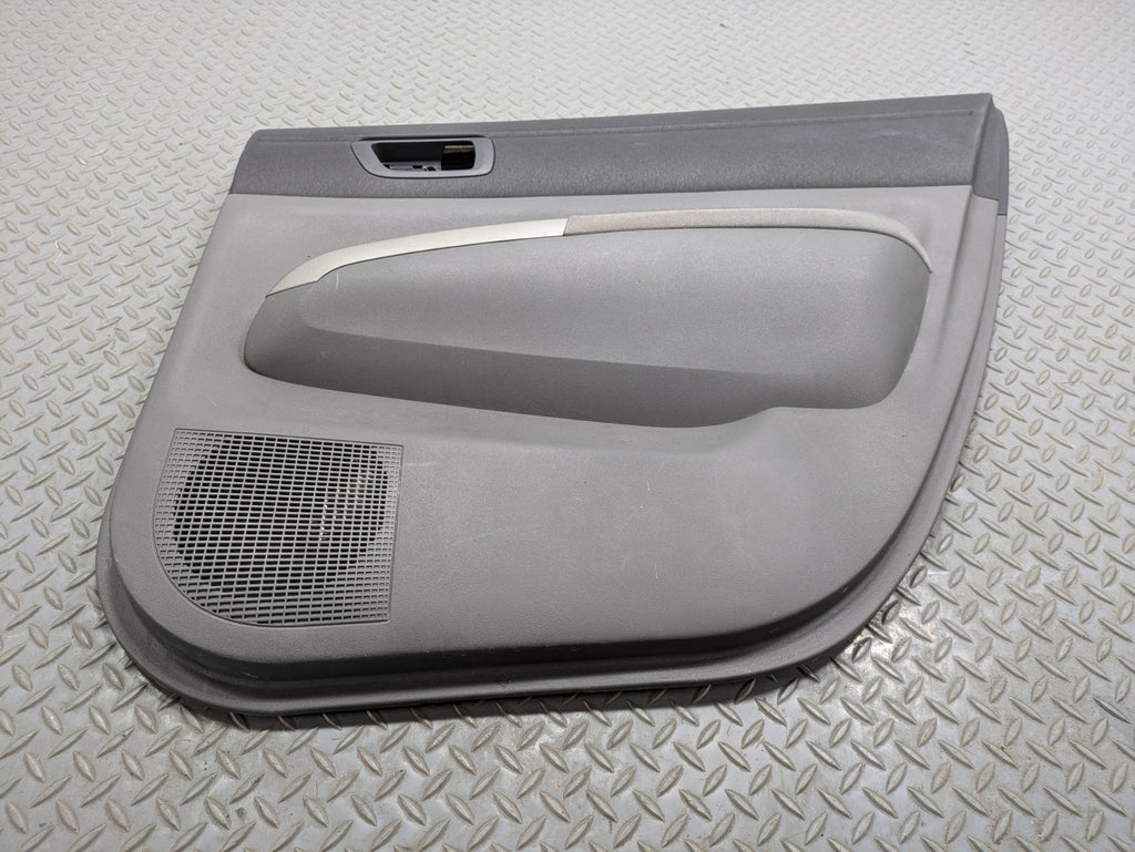 06 - 09 OEM TOYOTA PRIUS REAR RIGHT PASSENGER SIDE DOOR TRIM PANEL SMOKEY GREY