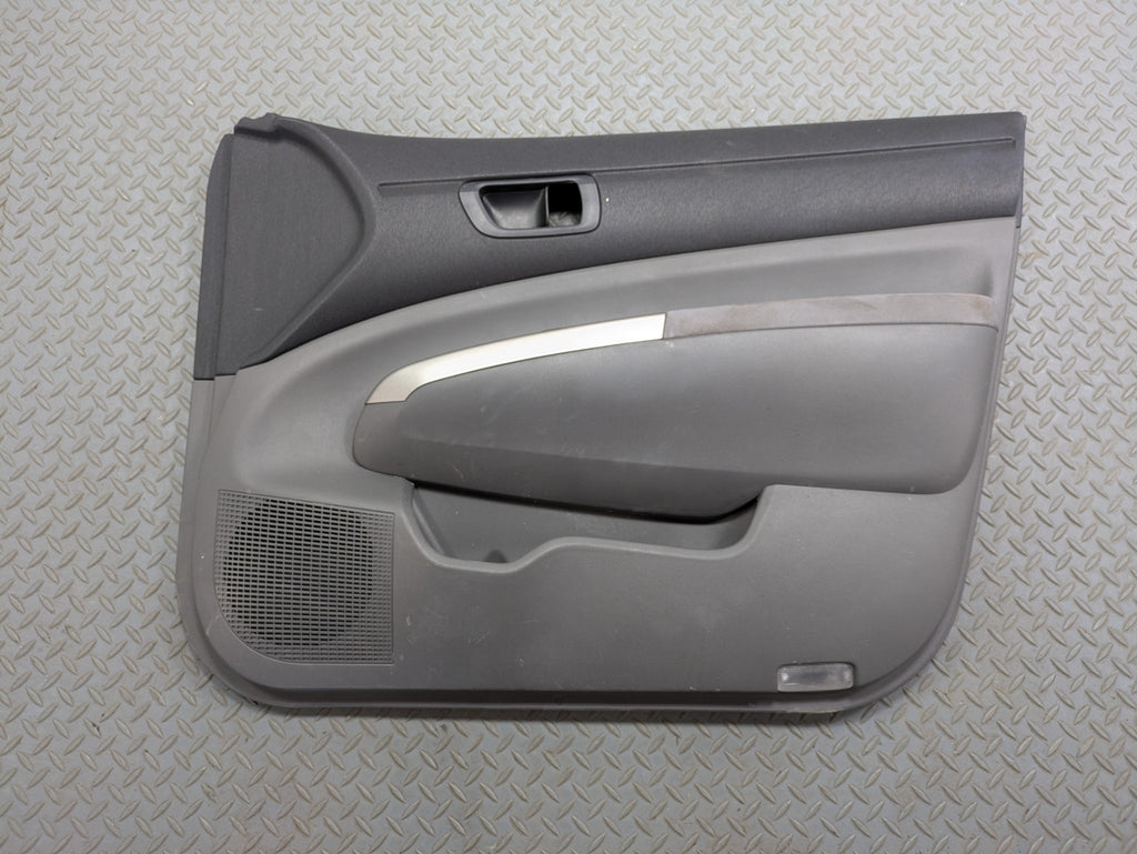 06 - 09 OEM TOYOTA PRIUS FRONT RIGHT PASSENGER SIDE DOOR TRIM PANEL SMOKEY GREY