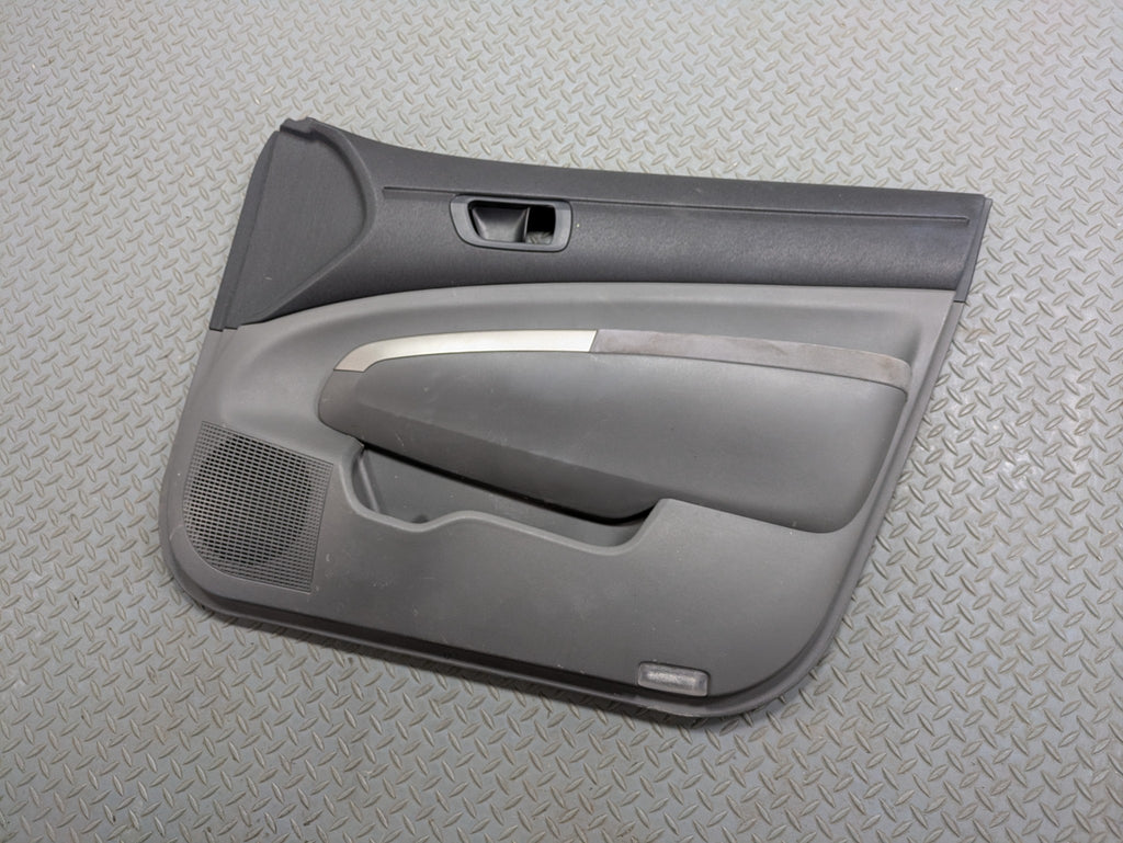 06 - 09 OEM TOYOTA PRIUS FRONT RIGHT PASSENGER SIDE DOOR TRIM PANEL SMOKEY GREY