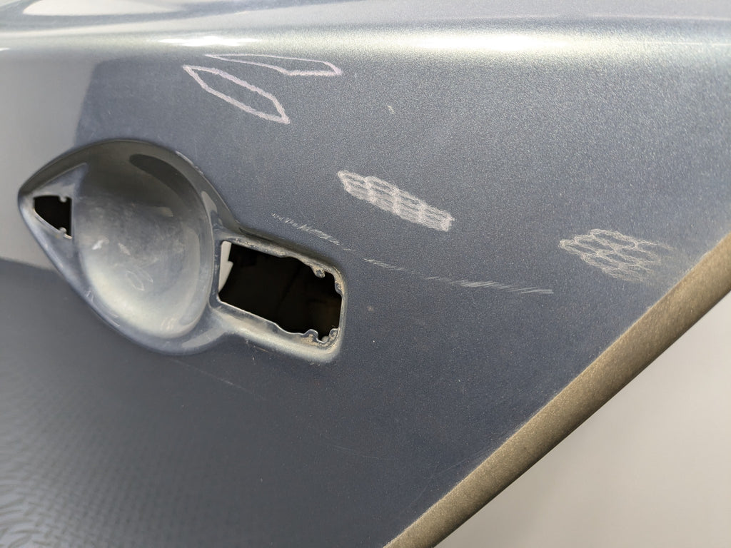 09 - 11 OEM NISSAN MAXIMA REAR LEFT DRIVER SIDE DOOR SHELL PANEL METALLIC GRAY