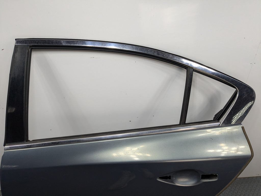 09 - 11 OEM NISSAN MAXIMA REAR LEFT DRIVER SIDE DOOR SHELL PANEL METALLIC GRAY