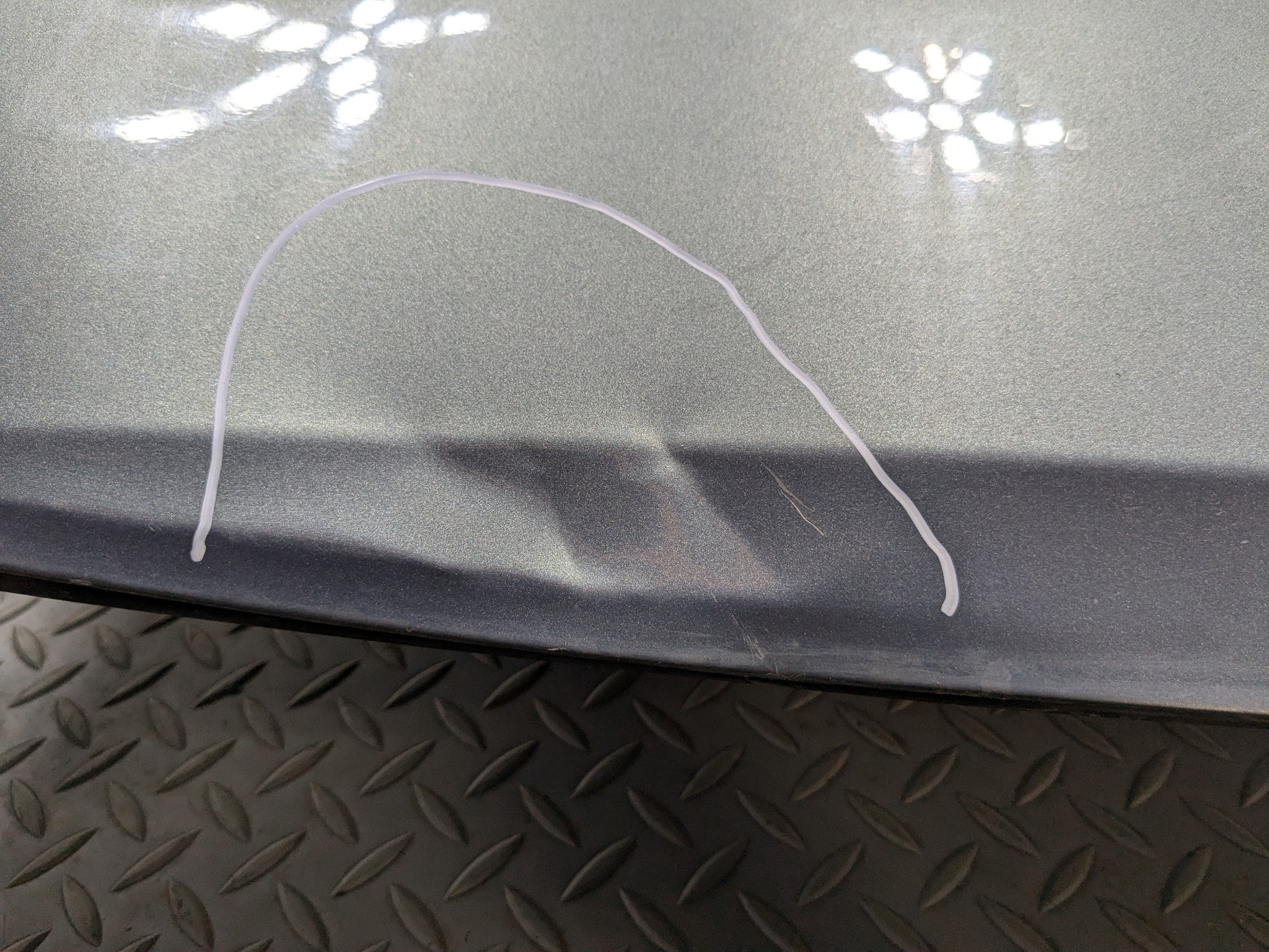 2009 - 2011 OEM NISSAN MAXIMA FRONT LEFT SIDE DOOR SHELL PANEL METALLIC GRAY