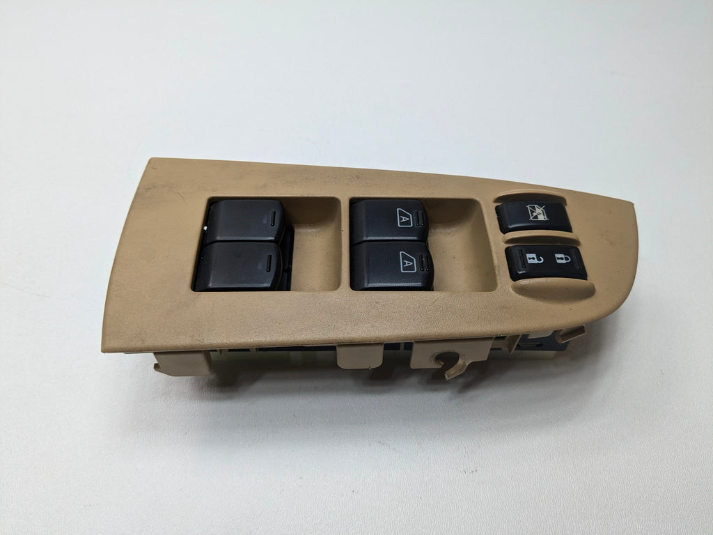 2009 - 2011 OEM NISSAN MAXIMA FRONT LEFT DRIVER SIDE DOOR MASTER SWITCH ASSEMBLY