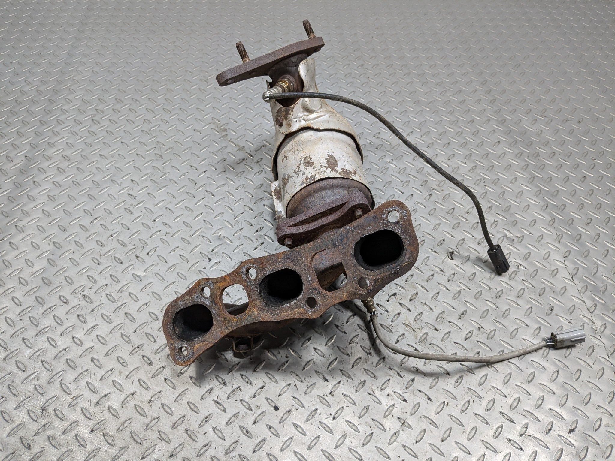 2009 - 2011 OEM NISSAN MAXIMA FRONT LEFT DRIVER SIDE EXHAUST MANIFOLD DOWNPIPE