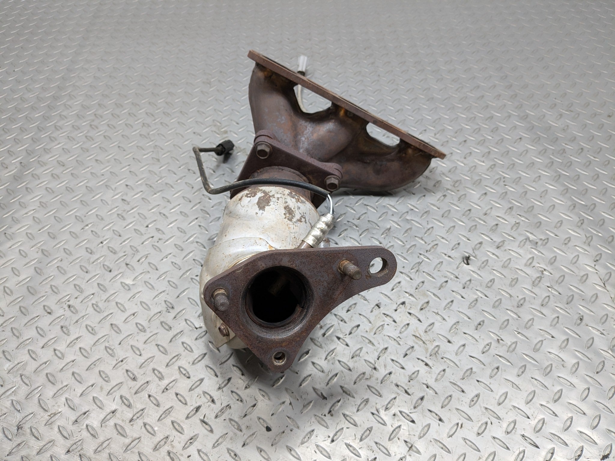 2009 - 2011 OEM NISSAN MAXIMA FRONT LEFT DRIVER SIDE EXHAUST MANIFOLD DOWNPIPE