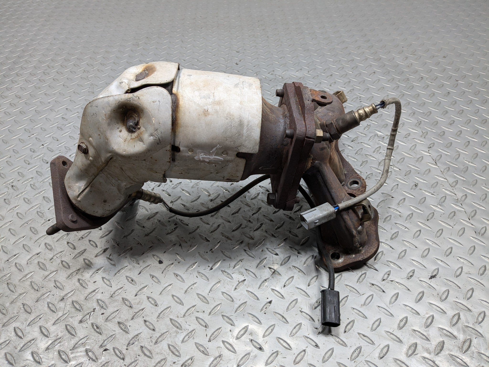2009 - 2011 OEM NISSAN MAXIMA FRONT LEFT DRIVER SIDE EXHAUST MANIFOLD DOWNPIPE
