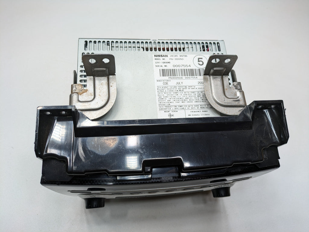 2009 - 2011 OEM NISSAN MAXIMA RADIO AUDIO AND VISUAL EQUIPMENT ASSEMBLY