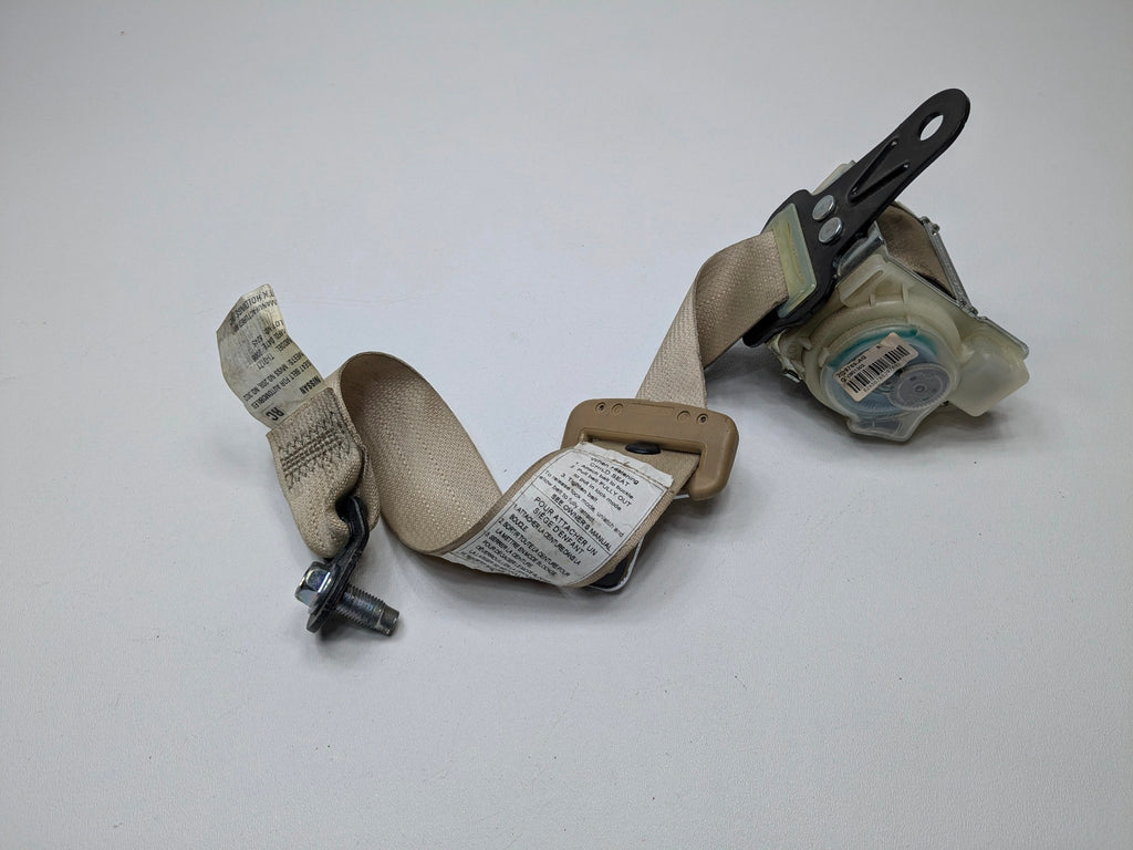 2009 - 2011 OEM NISSAN MAXIMA REAR LEFT DRIVER SIDE SEAT BELT RETRACTOR BROWN