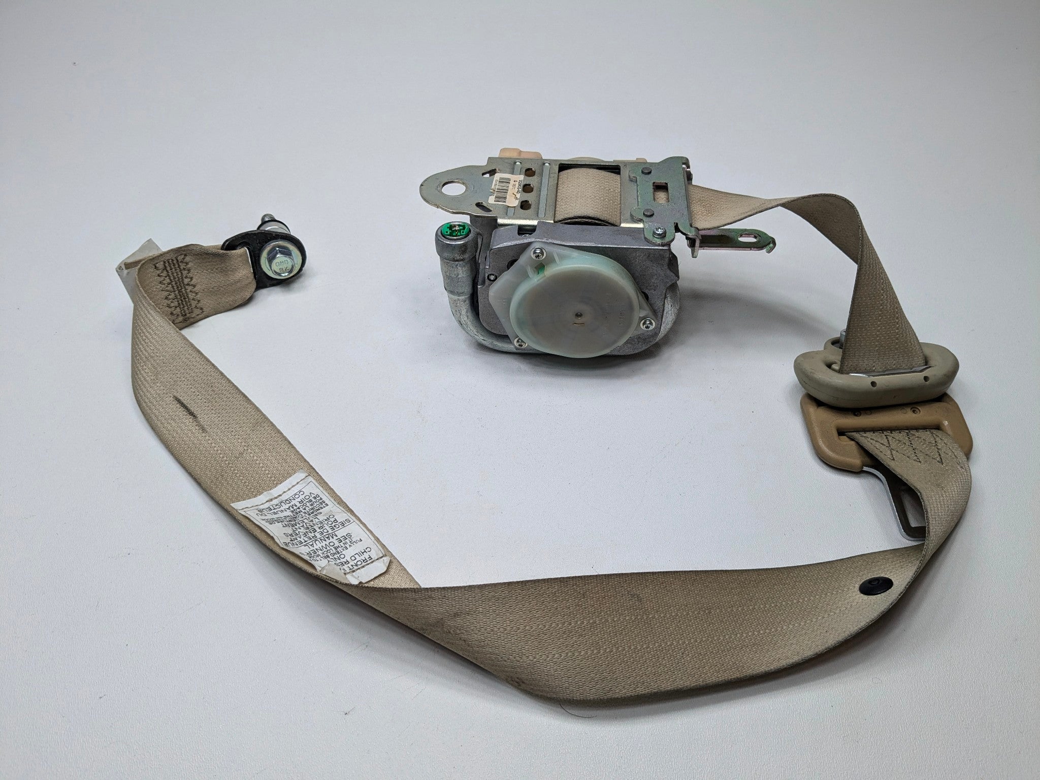 2009 - 2011 OEM NISSAN MAXIMA FRONT RIGHT PASSENGER SIDE SEAT BELT RETRACTOR