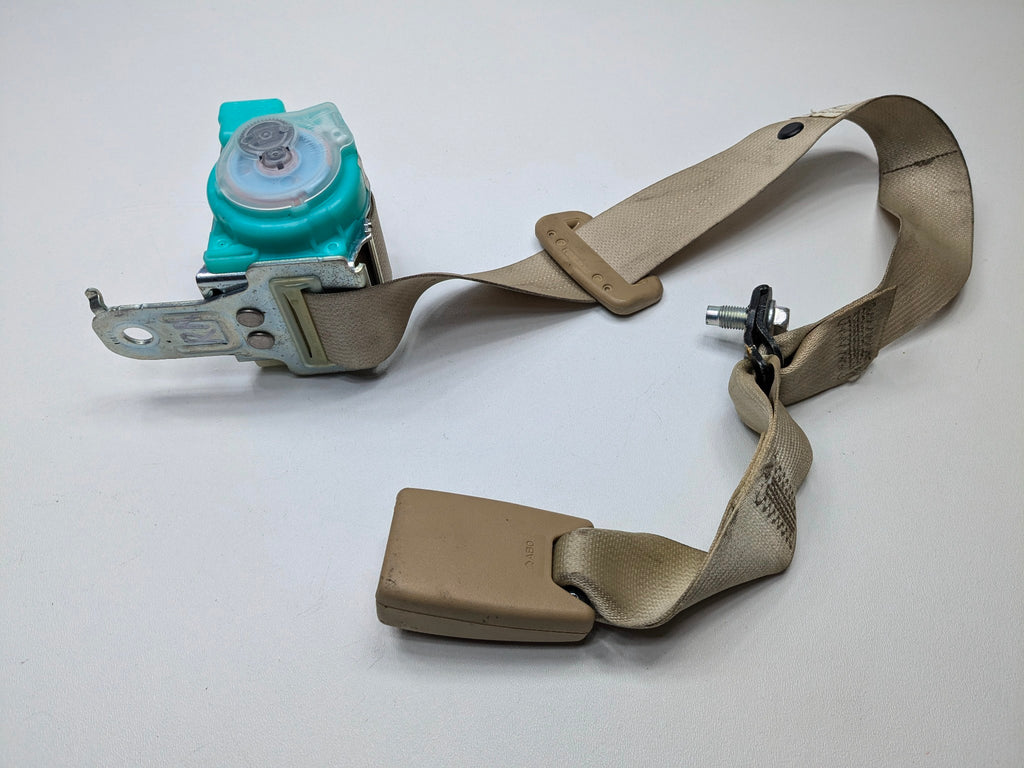 2009 - 2011 OEM NISSAN MAXIMA REAR CENTER SEAT BELT RETRACTOR WITH BUCKLE BROWN