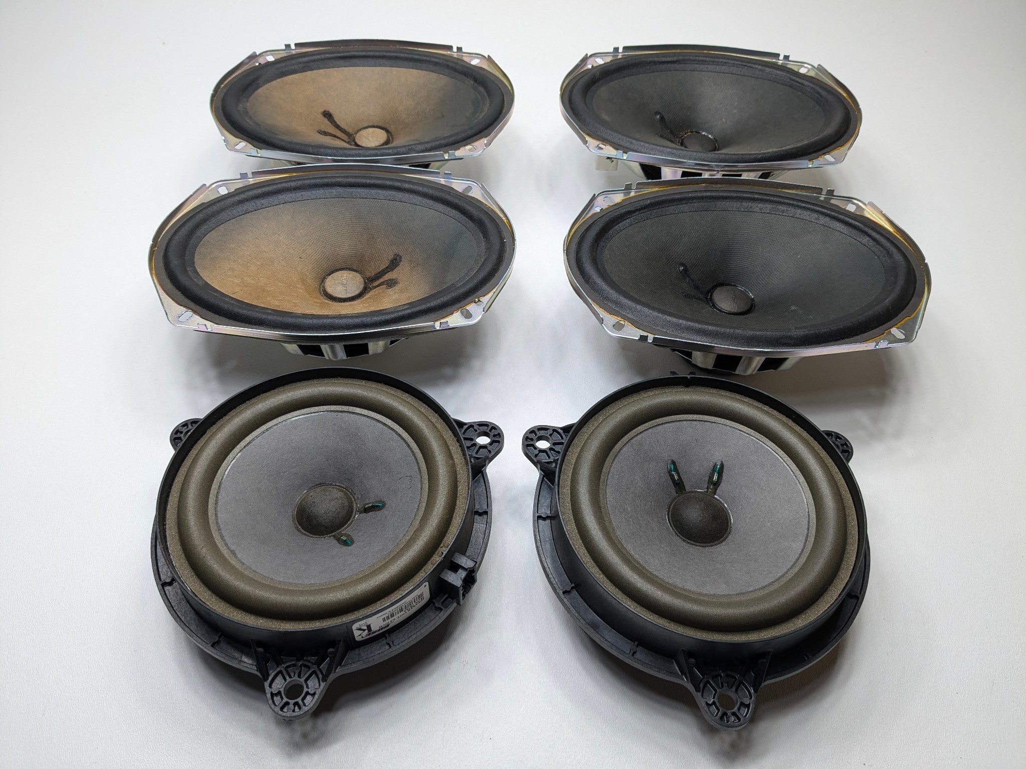 09 - 11 OEM NISSAN MAXIMA FRONT AND REAR INTERIOR AUDIO SOUND SYSTEM SPEAKER SET