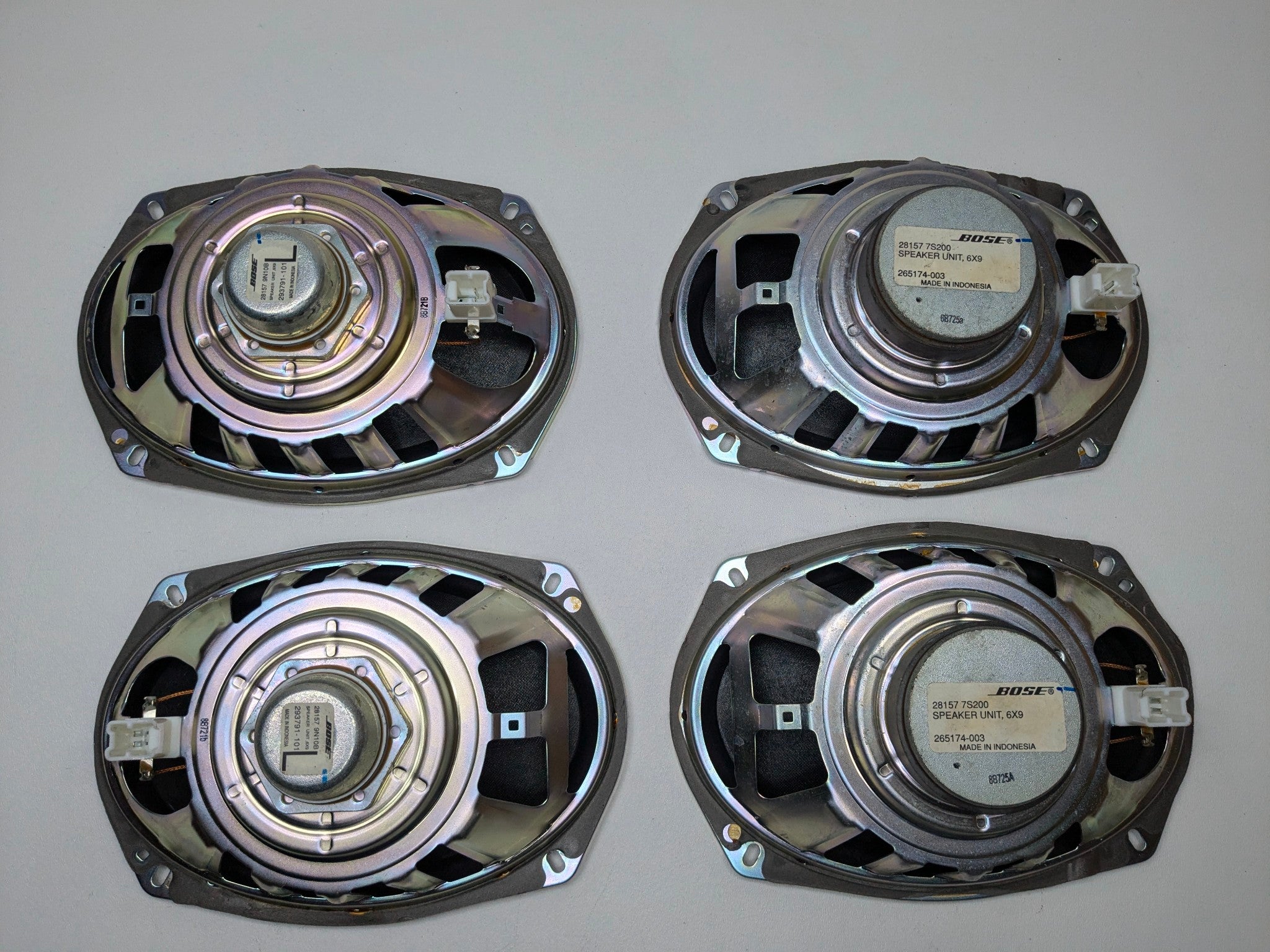 09 - 11 OEM NISSAN MAXIMA FRONT AND REAR INTERIOR AUDIO SOUND SYSTEM SPEAKER SET