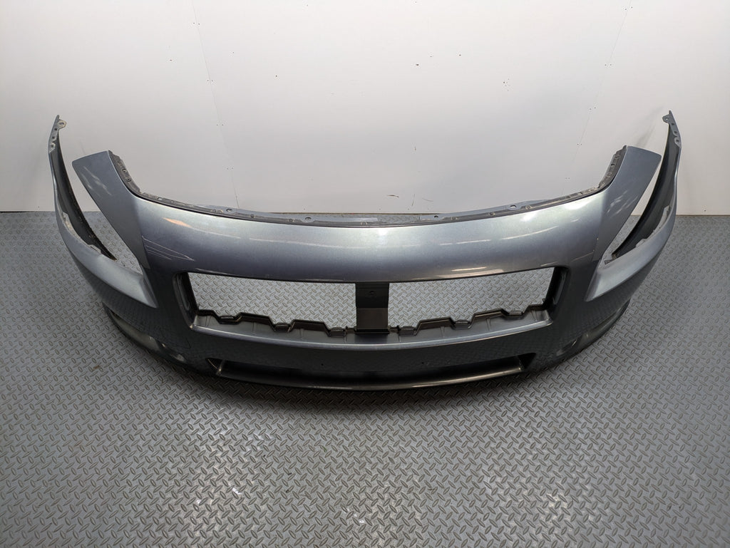 2009 - 2011 OEM NISSAN MAXIMA FRONT BUMPER COVER PANEL ASSEMBLY METALLIC GRAY