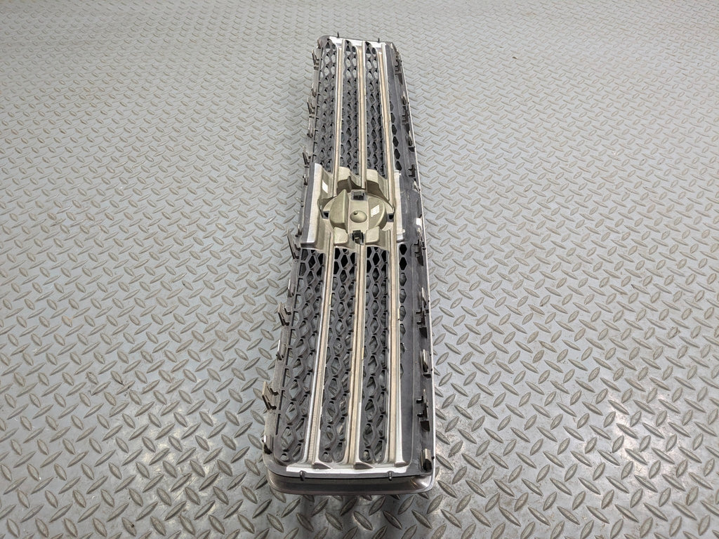 09 - 11 OEM NISSAN MAXIMA FRONT UPPER BUMPER BRIGHT CHROME GRILLE WITH EMBLEM