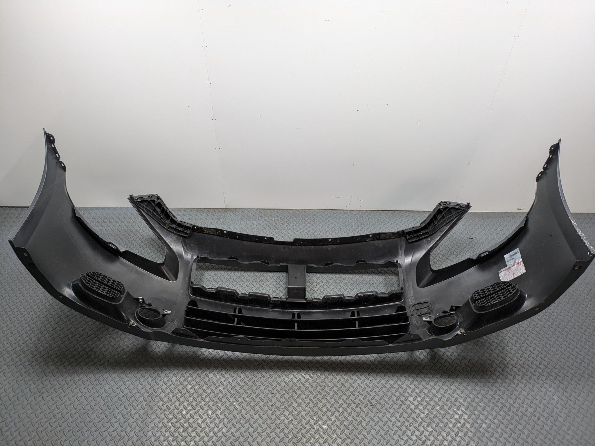 2009 - 2011 OEM NISSAN MAXIMA FRONT BUMPER COVER PANEL ASSEMBLY METALLIC GRAY