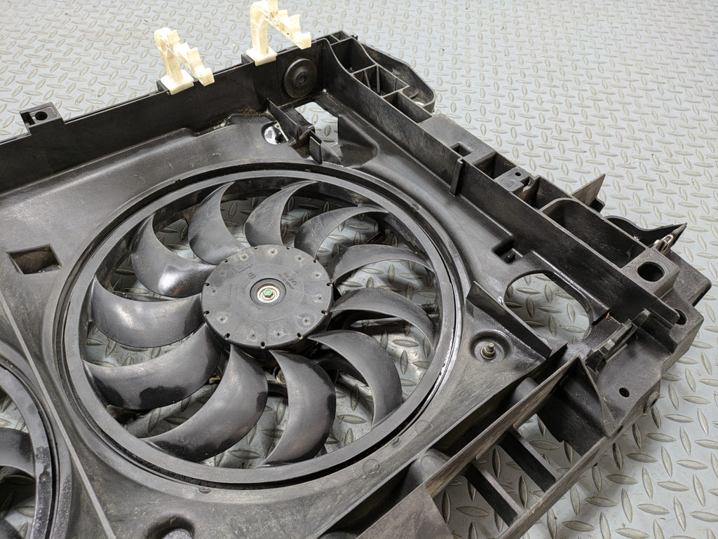 09 - 11 OEM NISSAN MAXIMA DUAL RADIATOR ELECTRIC COOLING FAN WITH SHROUD PANEL