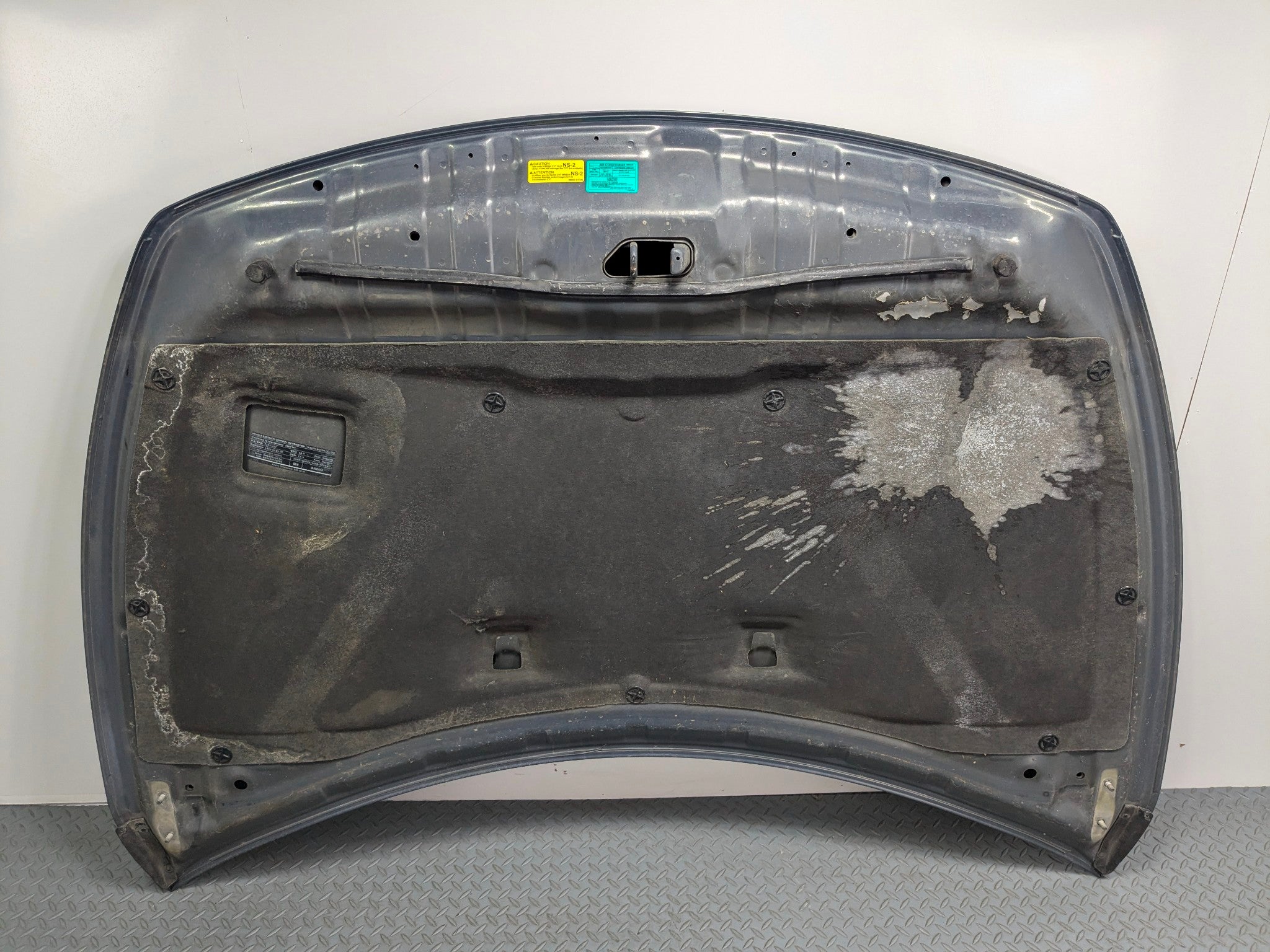 09 - 11 OEM NISSAN MAXIMA FRONT HOOD BONNET SHELL PANEL ASSEMBLY METALLIC GRAY