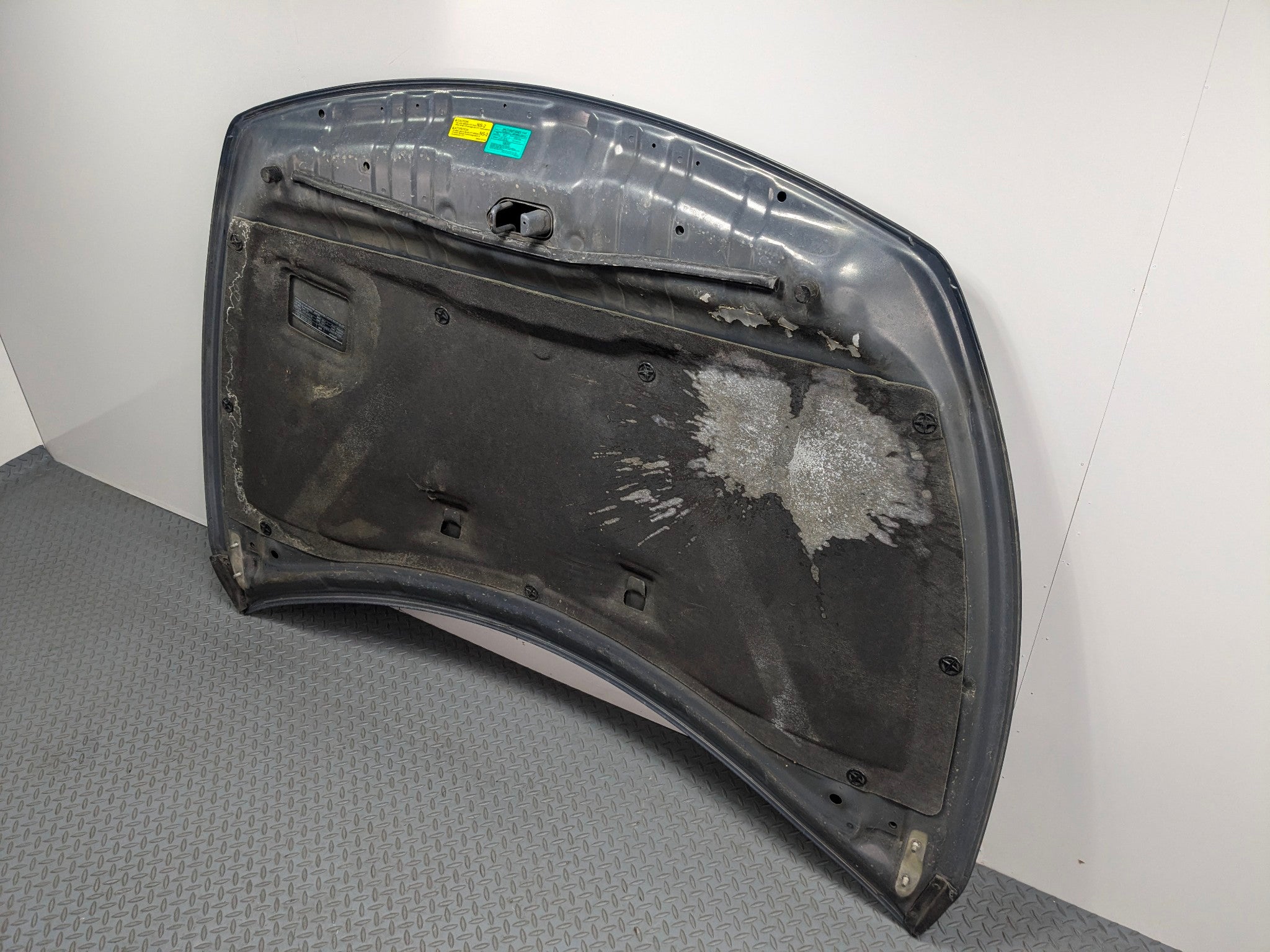 09 - 11 OEM NISSAN MAXIMA FRONT HOOD BONNET SHELL PANEL ASSEMBLY METALLIC GRAY