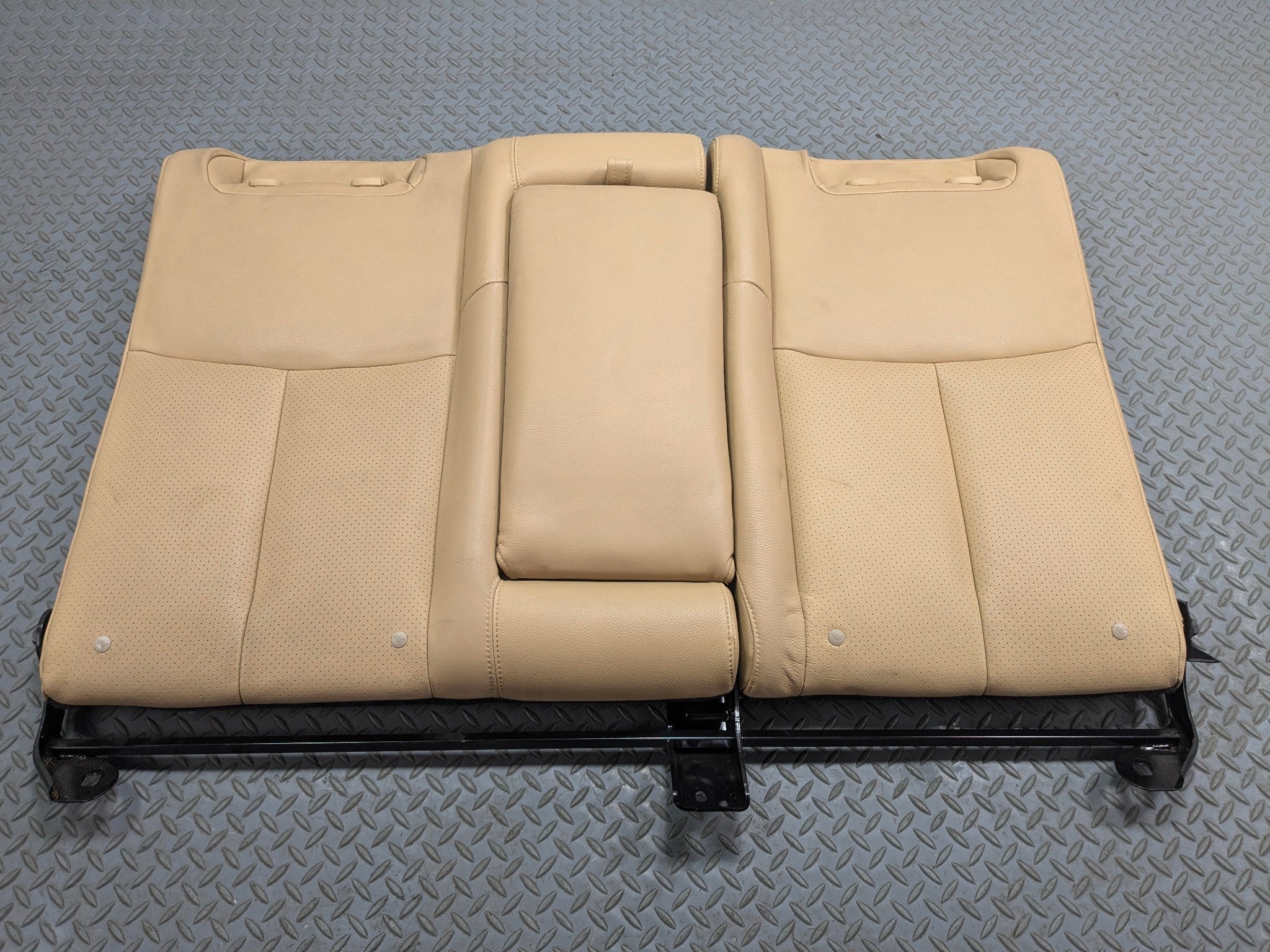 09 - 11 OEM NISSAN MAXIMA REAR UPPER BACK SEAT CUSHION LEATHER WITH CUP HOLDER