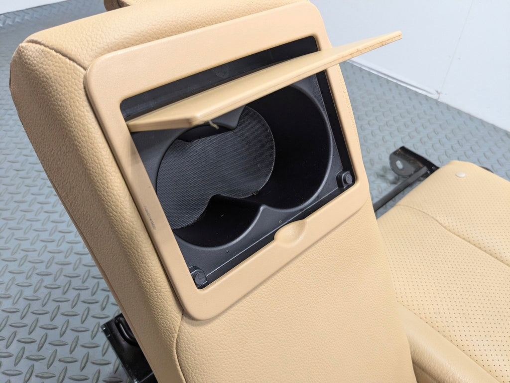 09 - 11 OEM NISSAN MAXIMA REAR UPPER BACK SEAT CUSHION LEATHER WITH CUP HOLDER