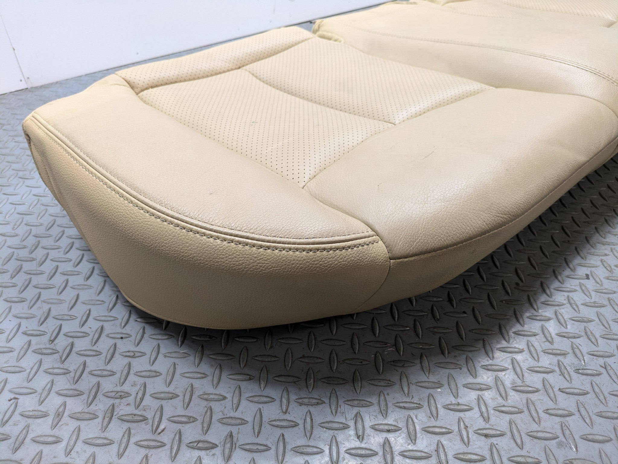 2009 - 2011 OEM NISSAN MAXIMA REAR LOWER SEAT CUSHION LEATHER BEIGE