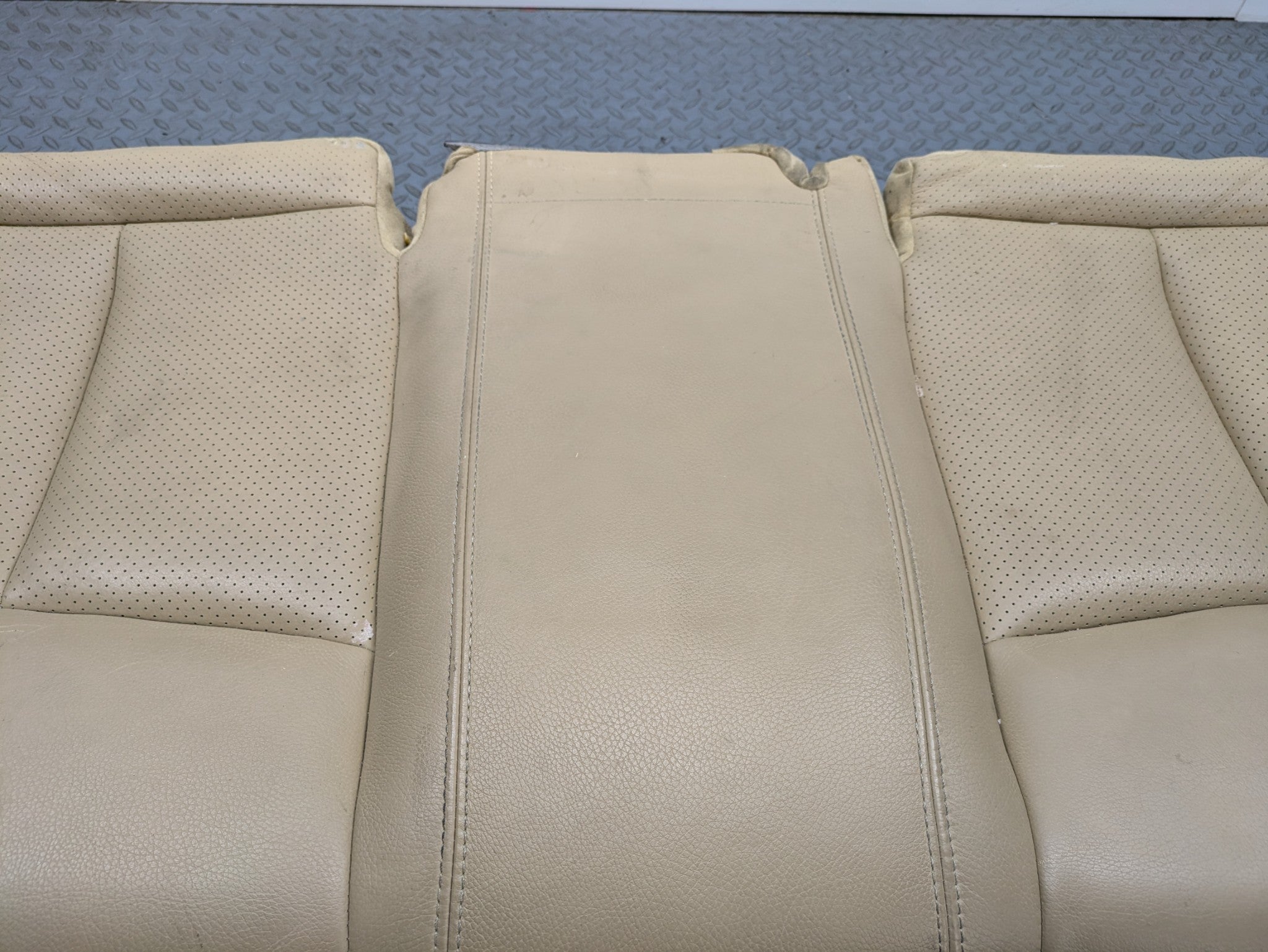 2009 - 2011 OEM NISSAN MAXIMA REAR LOWER SEAT CUSHION LEATHER BEIGE