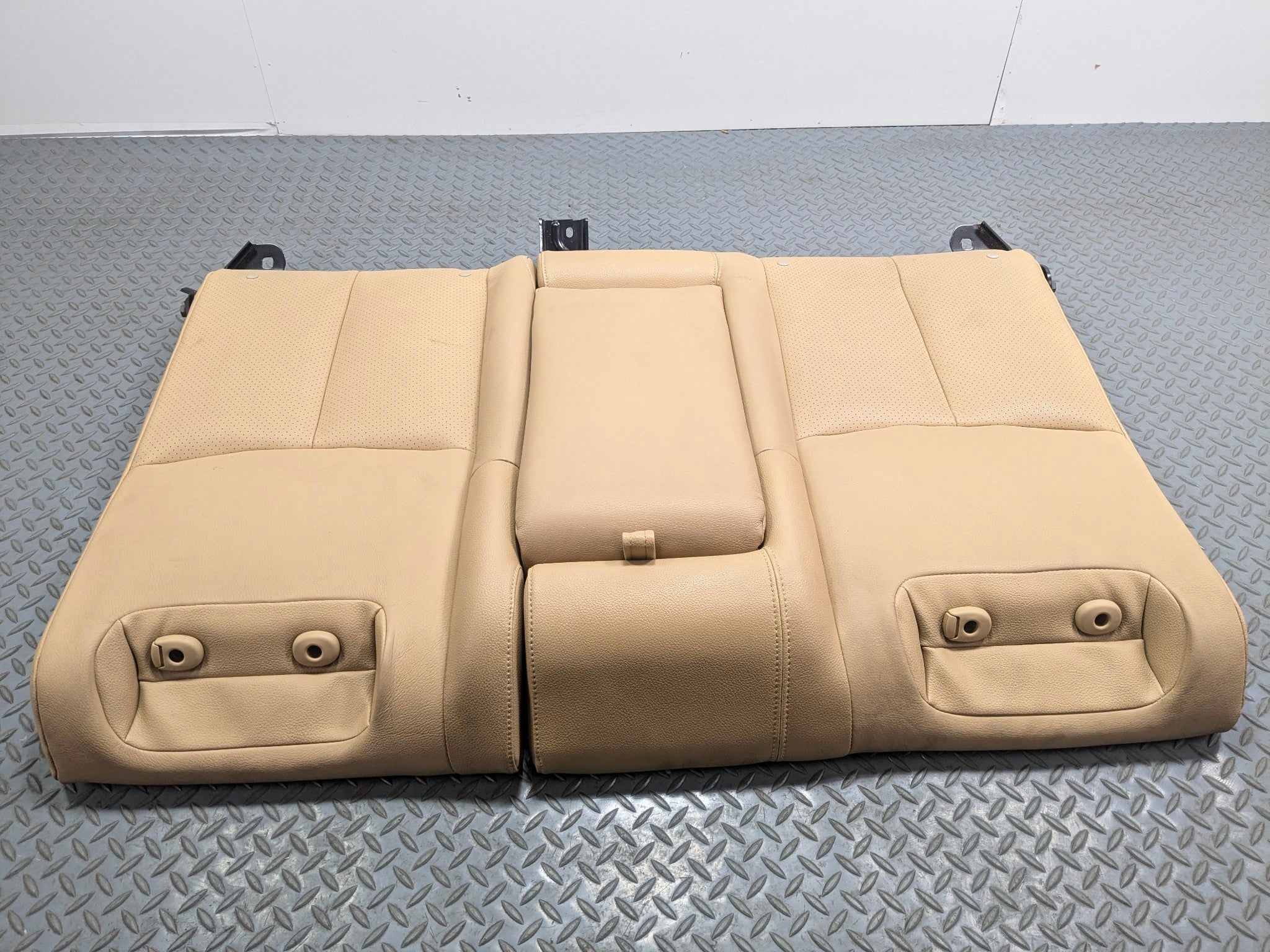 09 - 11 OEM NISSAN MAXIMA REAR UPPER BACK SEAT CUSHION LEATHER WITH CUP HOLDER