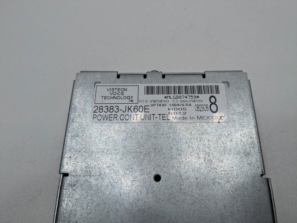 2009 - 2011 OEM NISSAN MAXIMA BLUETOOTH RECEIVER COMMUNICATION CONTROL MODULE