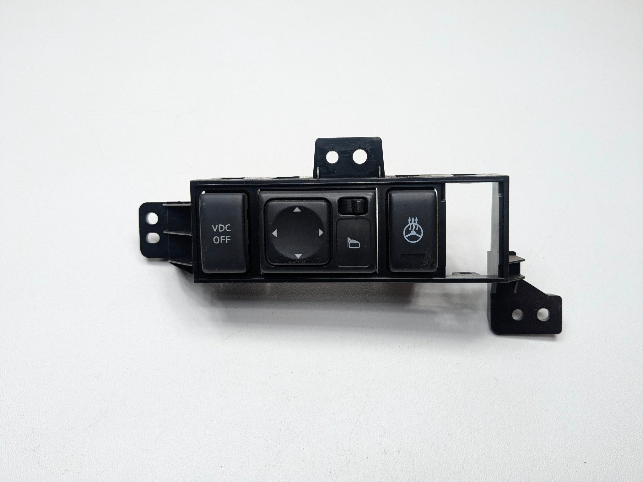 09 - 11 OEM NISSAN MAXIMA POWER MIRROR CONTROL AND VDC OFF SWITCH PANEL BEZEL