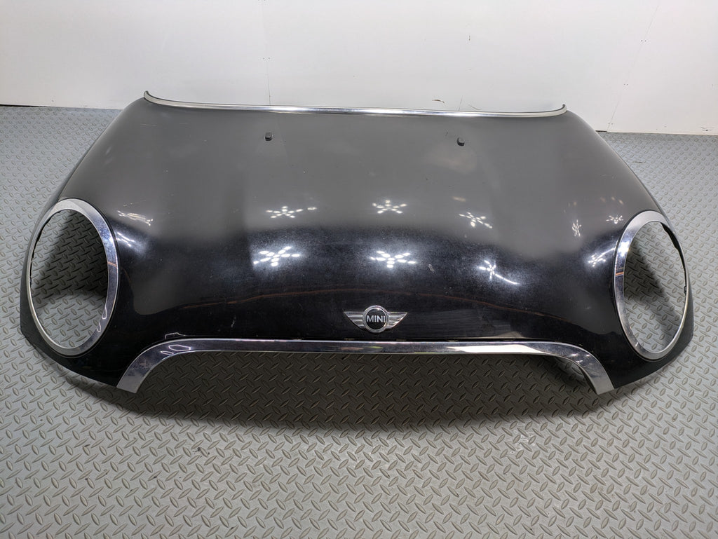 10 - 13 OEM MINI COOPER FRONT HOOD BONNET SHELL PANEL ASSEMBLY MIDNIGHT BLACK