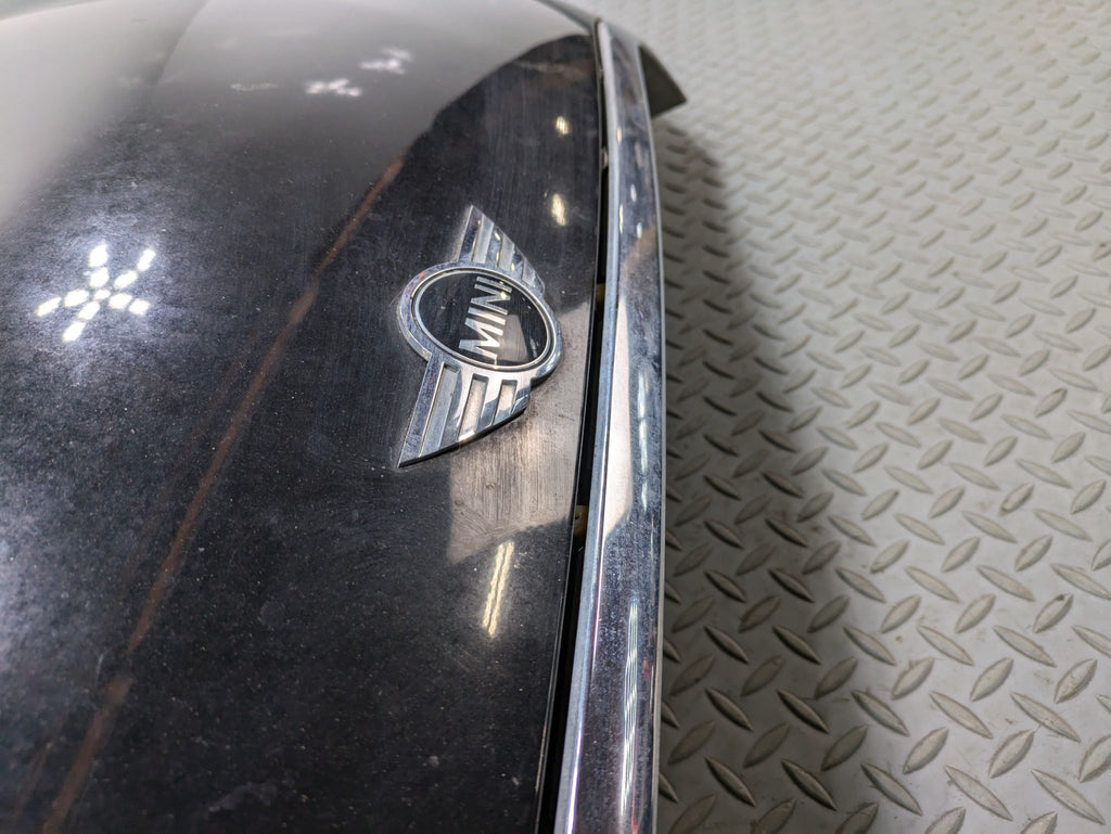 10 - 13 OEM MINI COOPER FRONT HOOD BONNET SHELL PANEL ASSEMBLY MIDNIGHT BLACK