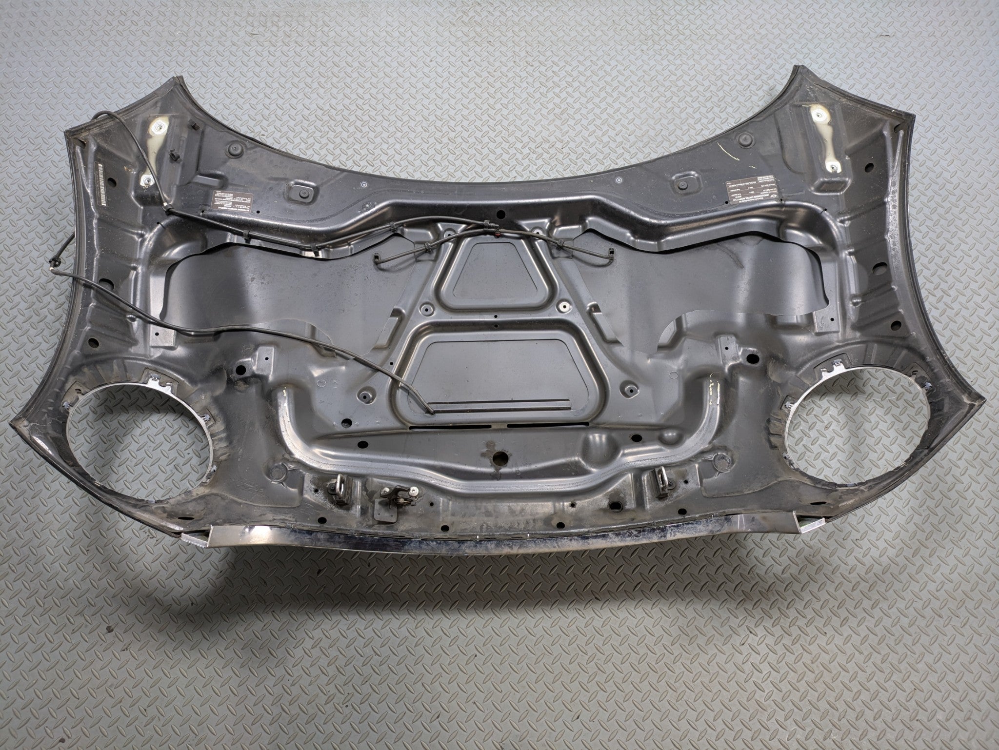 10 - 13 OEM MINI COOPER FRONT HOOD BONNET SHELL PANEL ASSEMBLY MIDNIGHT BLACK