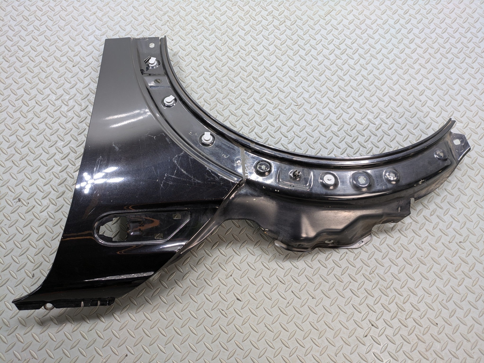 2010 - 2013 OEM MINI FRONT LEFT DRIVER SIDE FENDER SHELL PANEL BLACK