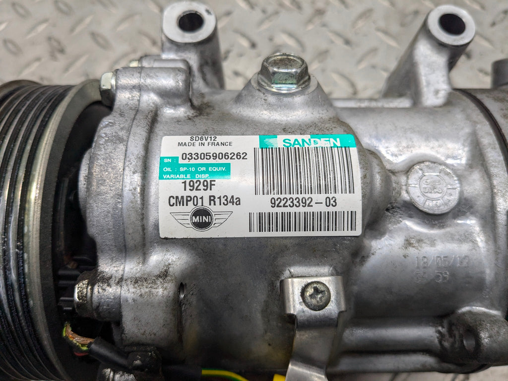 2010 - 2013 OEM MINI COOPER AC AIR CONDITIONING COMPRESSOR