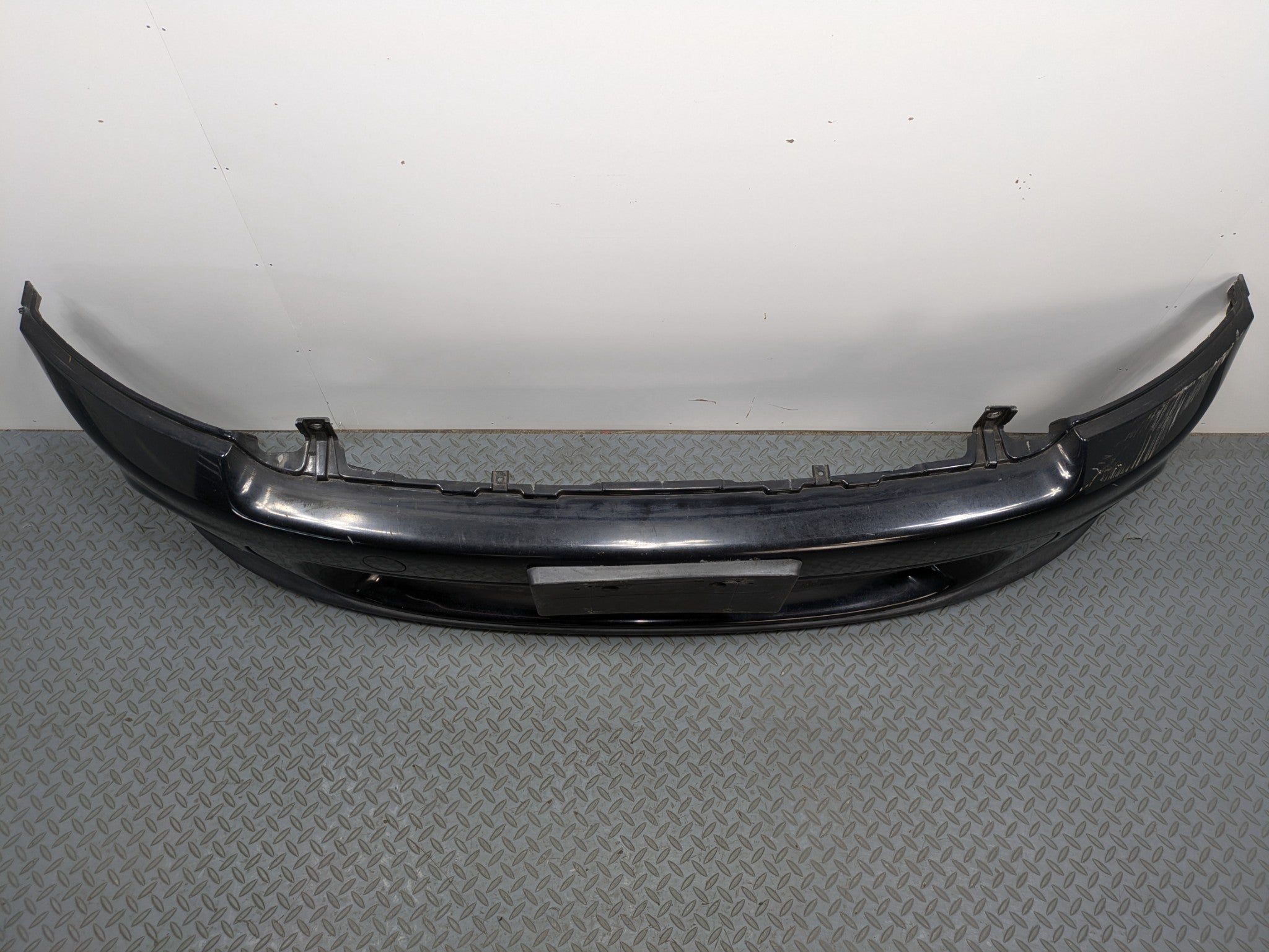 2010 - 2013 OEM MINI COOPER FRONT BUMPER COVER PANEL ASSEMBLY MIDNIGHT BLACK