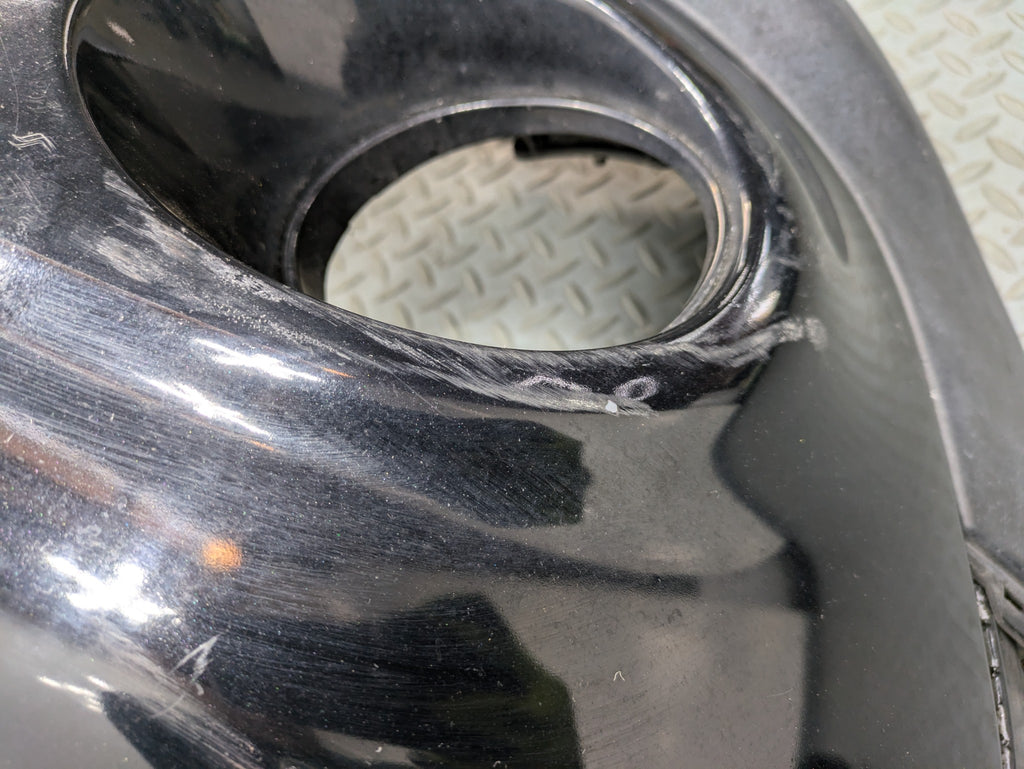 2010 - 2013 OEM MINI COOPER FRONT BUMPER COVER PANEL ASSEMBLY MIDNIGHT BLACK