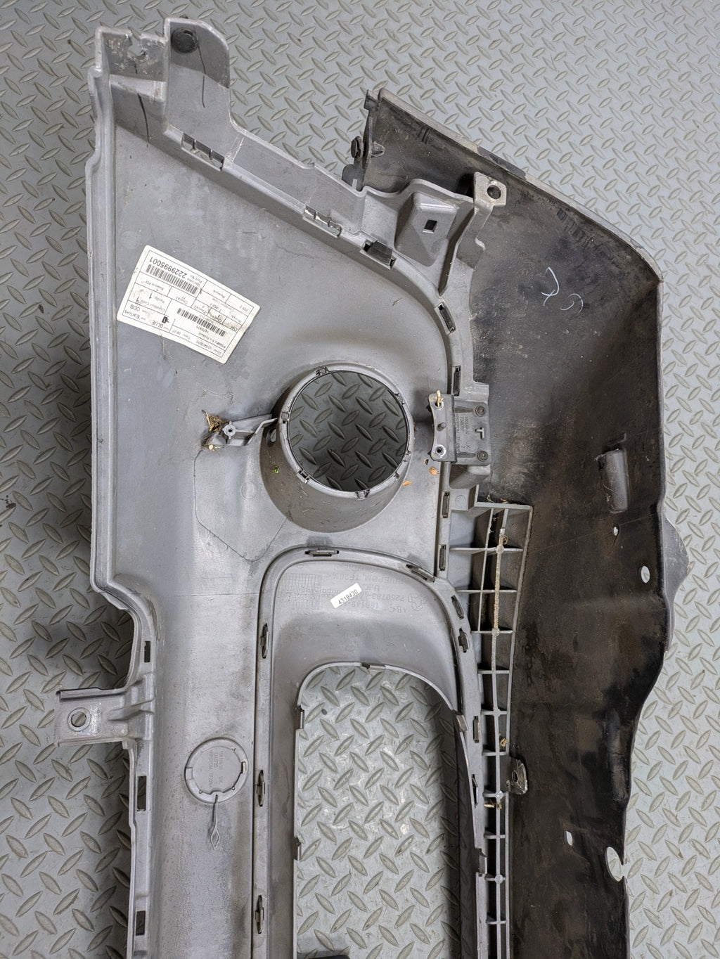 2010 - 2013 OEM MINI COOPER FRONT BUMPER COVER PANEL ASSEMBLY MIDNIGHT BLACK