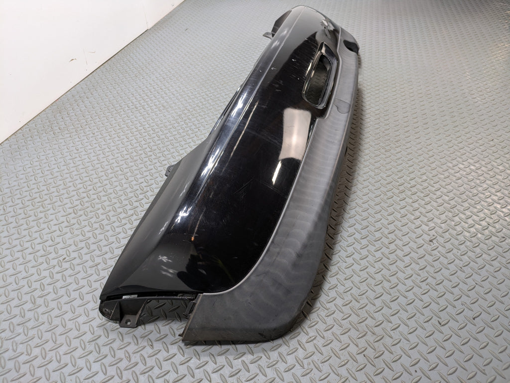 10 - 13 OEM MINI COOPER REAR LOWER BUMPER COVER PANEL ASSEMBLY MIDNIGHT BLACK